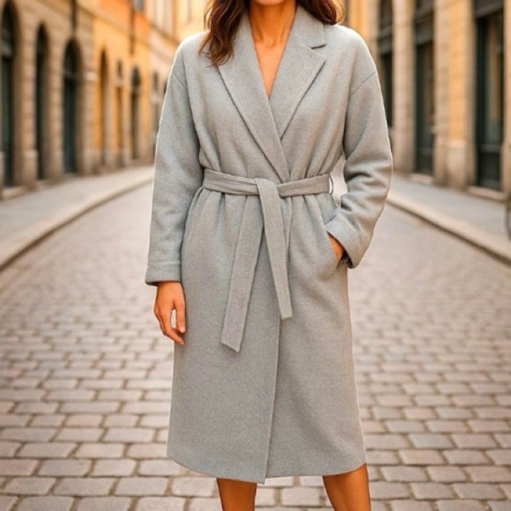 Primark Light Gray Coat